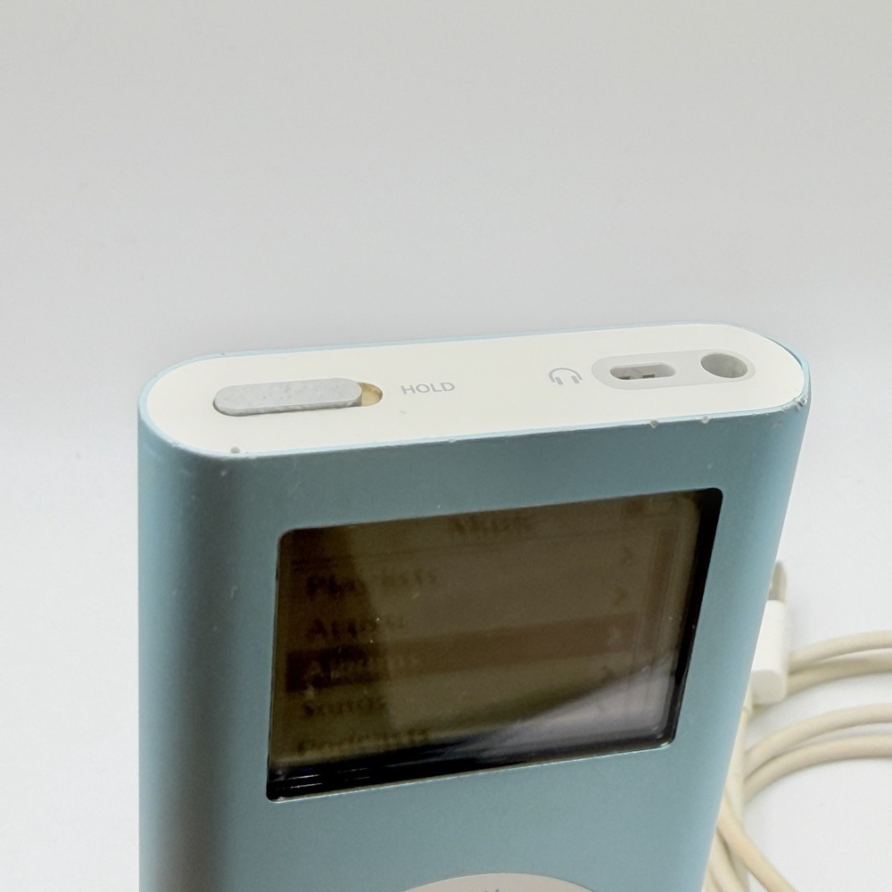 Apple iPod A1051 Light Blue 4GB Model P9436LL Works Music - Picture 6 of 14